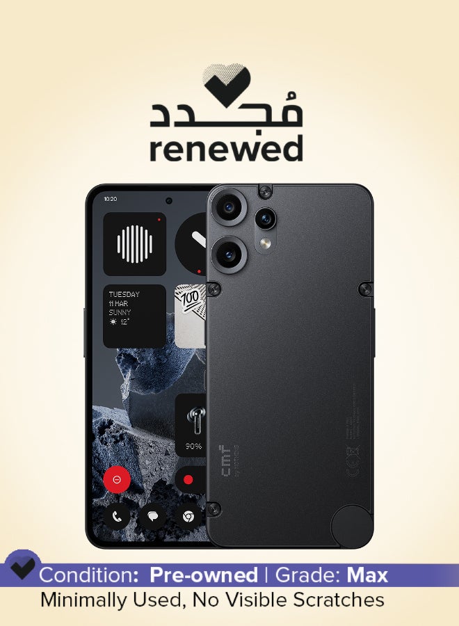cmf by NOTHING Renewed - Phone 2 Pro Dual SIM 5G Black 8GB RAM 256GB - International Version - Image 1