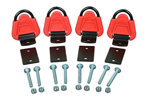 ATV TEK, ATVTDA1, Straplock Tie-Down Anchor Kit for ATV & UTV - 4 Packs - Image 1