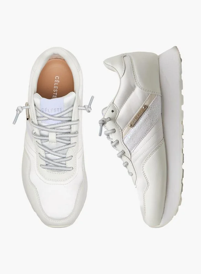 Women Lace-Up Ankle Sneakers