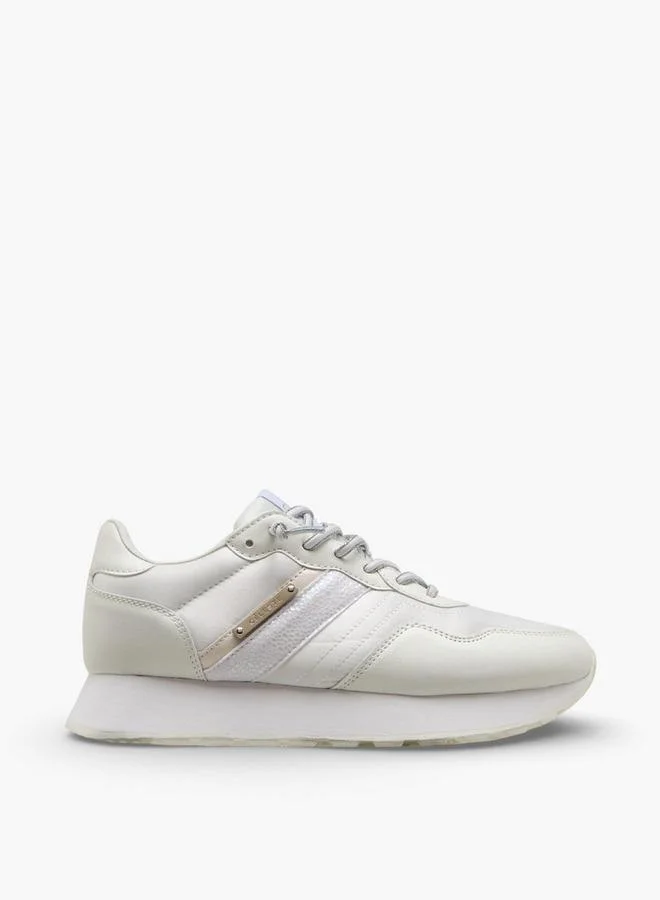 Celeste WHITE Women Lace-Up Ankle Sneakers for Women | Best Price UAE