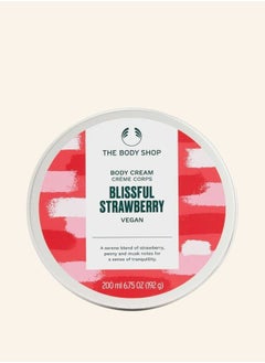 THE BODY SHOP Blissful Strawberry Body Cream  - Image 1