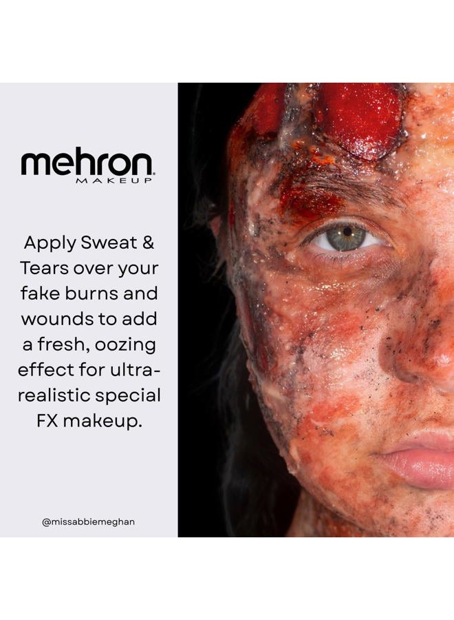 mehron سائل تأثيرات خاصة للمكياج ضد العرق والدموع (1 أونصة) - Image 5