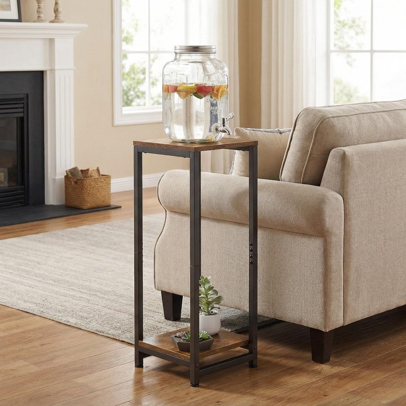 VonDream 2 Tier Tall Plant Stand Indoor, 32.5" Corner Plant Stands for Indoor Plants Multiple, Multi-Functional Small Side Table for indoor Plants - Image 5