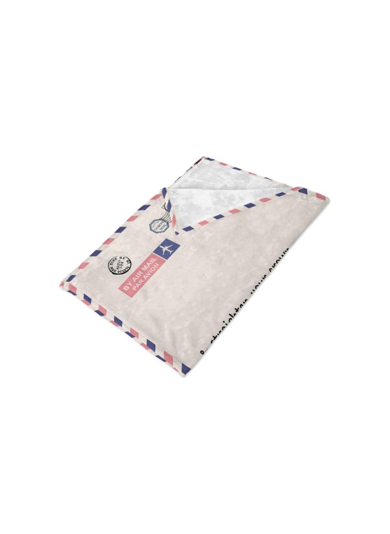 silvercnc - ized Blanket 1PCS Personalized Blanket, Single-Sided ization Digitally Printed Blankets, Provide Best ized Photo Gifts for Family Friends (32.28"*39.37") - Image 1
