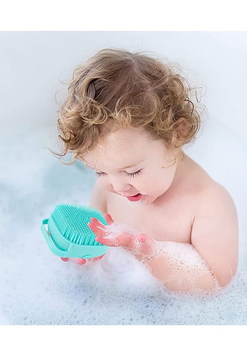 AS SEEN ON TV 2 in 1 Silicone Bath Body Brush with Shampoo Dispenser For Set of 3 Pc - Image 5