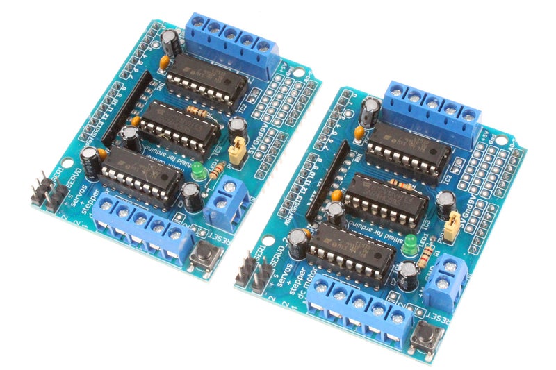 NOYITO L293D Drive Module Motor Drive Shield Expansion Board Motor Control Board (Pack of 2) - Image 1
