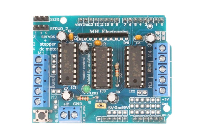 NOYITO L293D Drive Module Motor Drive Shield Expansion Board Motor Control Board (Pack of 2) - Image 4