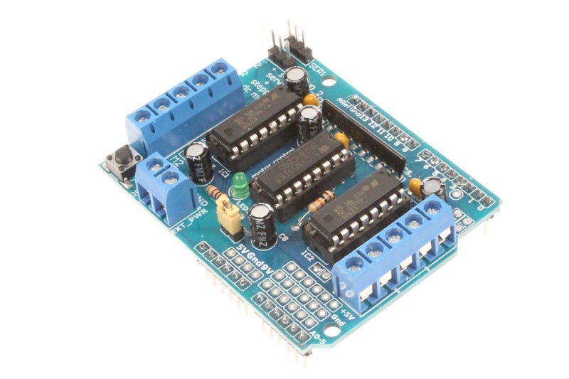 NOYITO L293D Drive Module Motor Drive Shield Expansion Board Motor Control Board (Pack of 2) - Image 5