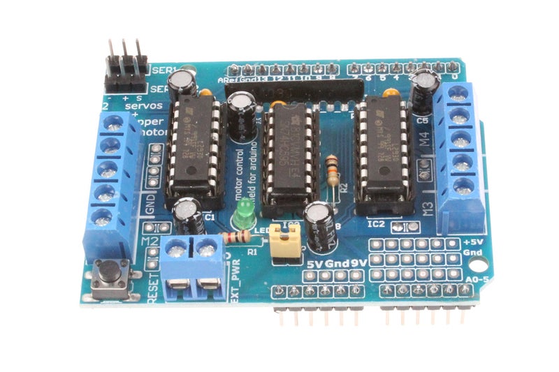 NOYITO L293D Drive Module Motor Drive Shield Expansion Board Motor Control Board (Pack of 2) - Image 3