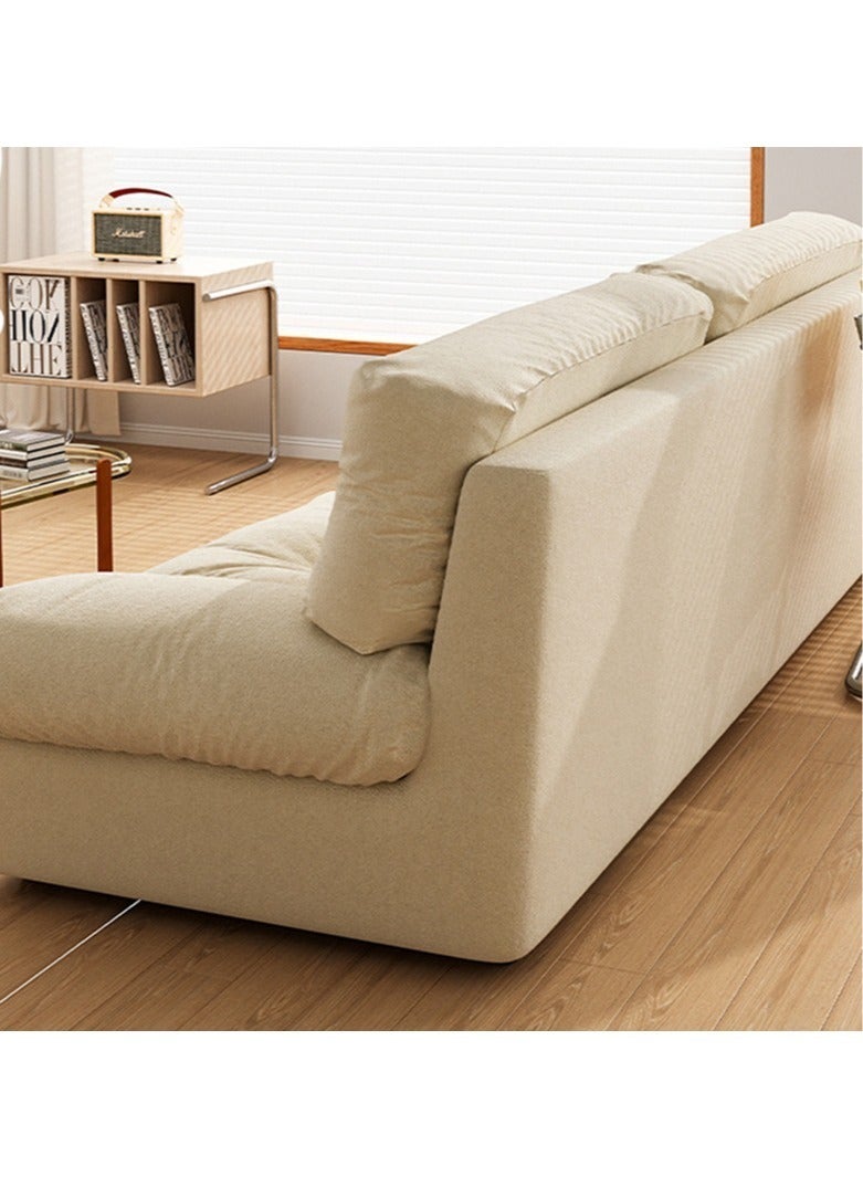 Generic 80" Chenille Cloud Deep Seat Sofas for Living Room, Modern Sofa Couch for Small Spaces, Cozy Comfy Loveseat with Solid Wood Frame  - Image 3