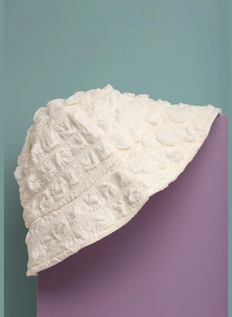 Haute Sauce Casual Quilted Bucket Hat For Women