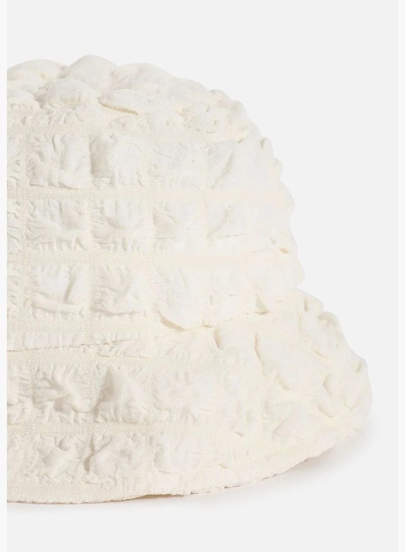 Haute Sauce Casual Quilted Bucket Hat For Women