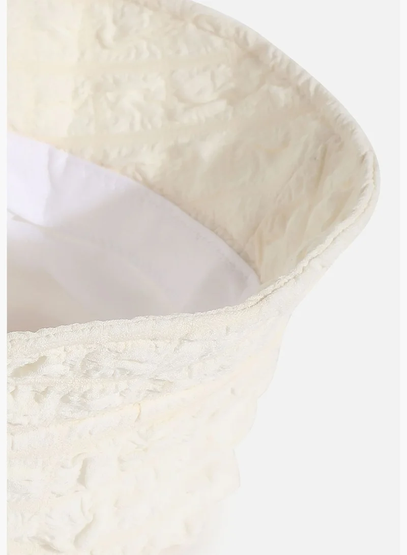 Haute Sauce Casual Quilted Bucket Hat For Women