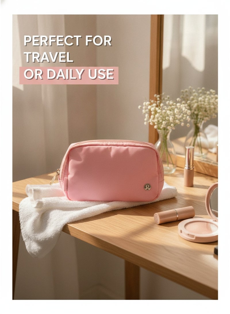 لولوليمون Lululemon في كل مكان حزام حقيبة مقاومة للماء نايلون فاني حزمة ، حزام قابل للتعديل crossbody حقيبة الخصر للسفر الرياضي الاستخدام اليومي - Image 4