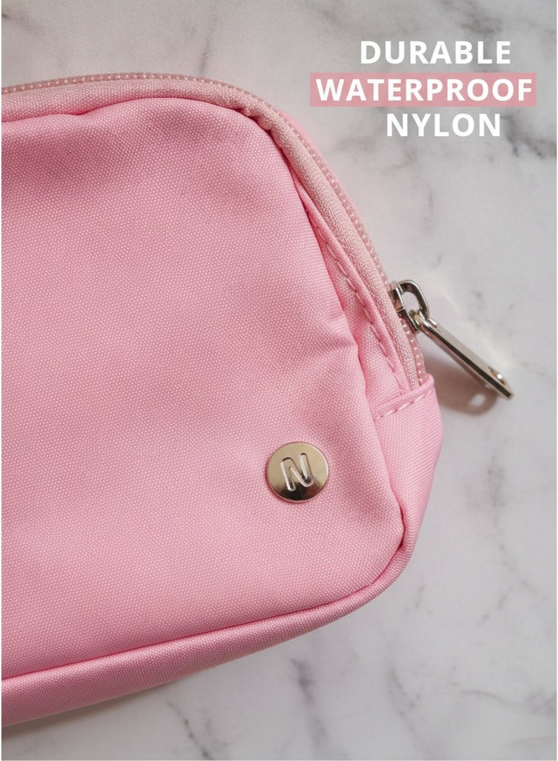 لولوليمون Lululemon في كل مكان حزام حقيبة مقاومة للماء نايلون فاني حزمة ، حزام قابل للتعديل crossbody حقيبة الخصر للسفر الرياضي الاستخدام اليومي - Image 5