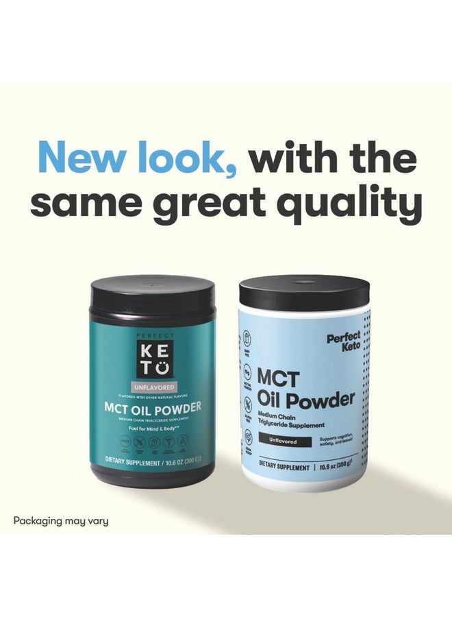 Perfect Keto 7g MCT Oil Powder, Medium Chain Triglycerides Supplement, Non Dairy Coffee Creamer for Keto Diet, Ketogenic MCT Oil Mix for Coffee, Smoothie, Protein Shakes, Tea, Unflavored, 30 Servings - Image 3