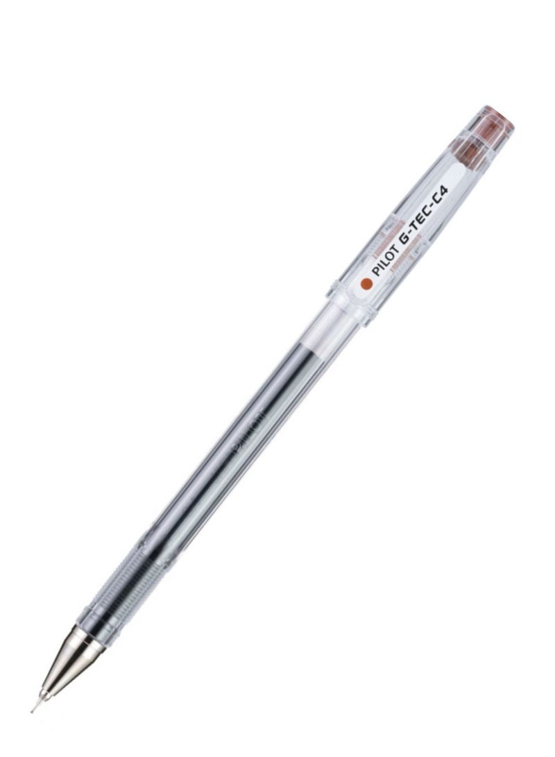 PILOT 12-Piece G-Tec Ultra Fine Roller Pen 0.4mm Tip Brown Ink  - Image 2