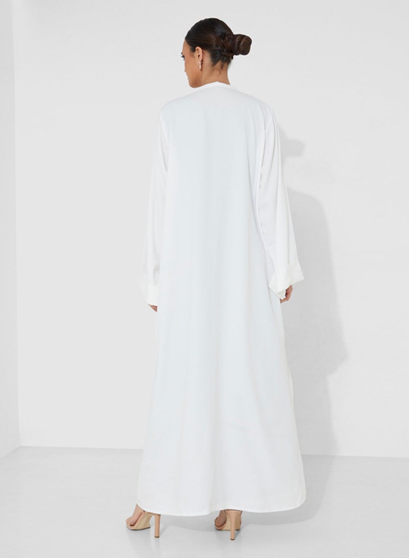 Rosette Abaya PB White Butterfly  - Image 4