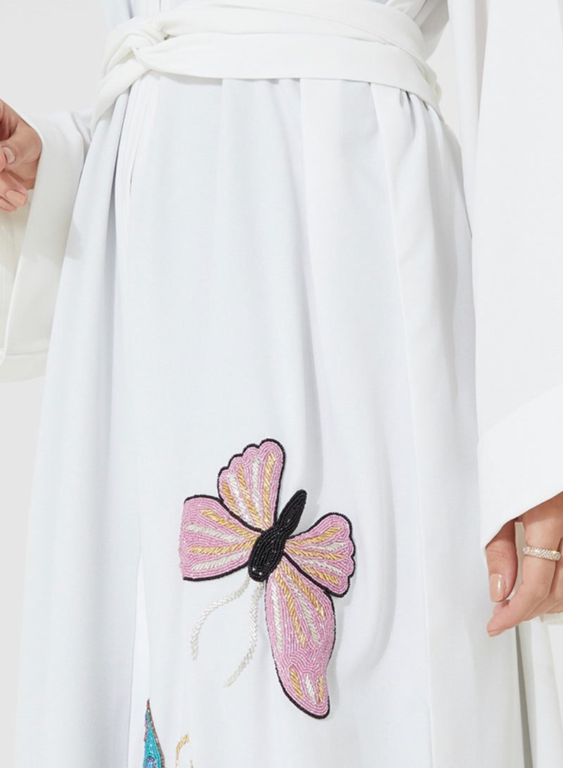 Rosette Abaya PB White Butterfly  - Image 2
