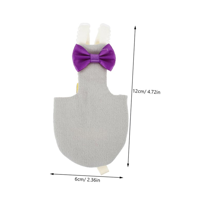 Washable Bird Diaper Clothes Set Comfortable Flight Suit For Parrots Pigeons Skin Friendly Decorative Outfit Unique Patterns - Image 3