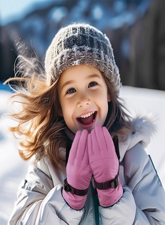 AMYIPO Kids Winter Snow Ski Gloves Children Snowboard Gloves for Boys Girls - Image 5