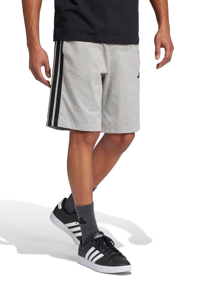 Adidas Essential 3-Stripes Single Jersey Shorts 10-Inch - Image 5