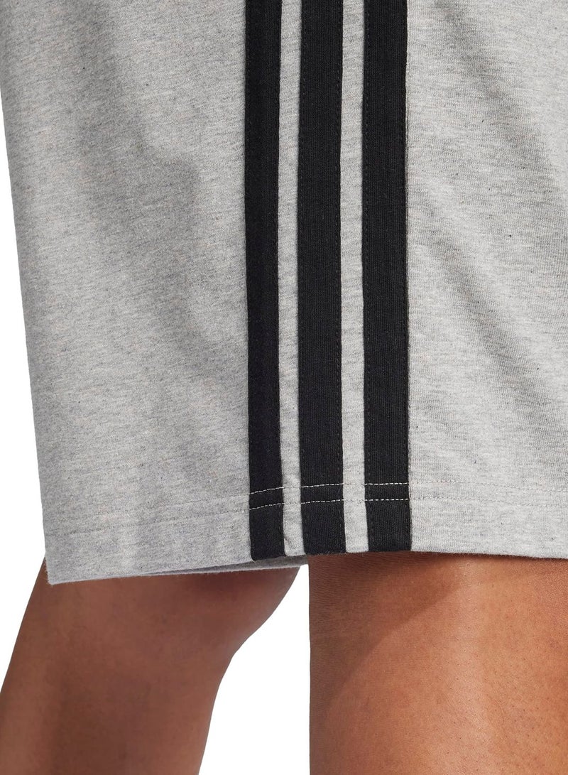 Adidas Essential 3-Stripes Single Jersey Shorts 10-Inch - Image 3