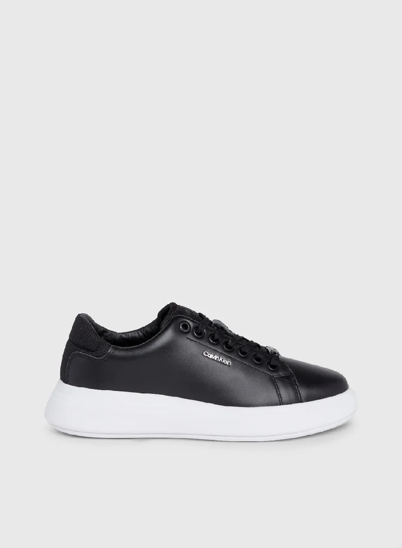 CALVIN KLEIN Leather Trainers