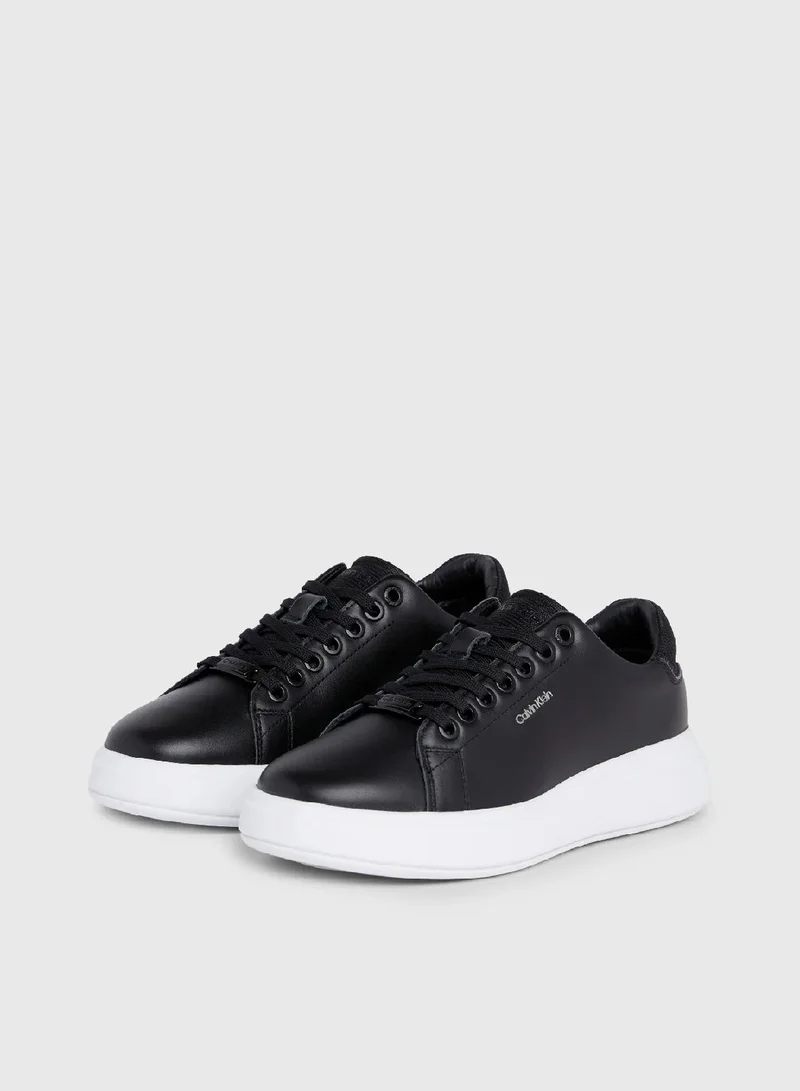 CALVIN KLEIN Leather Trainers