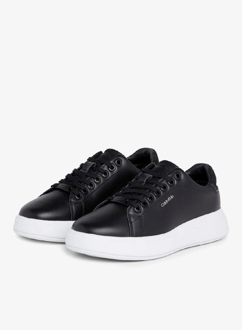CALVIN KLEIN Leather Trainers - Image 2