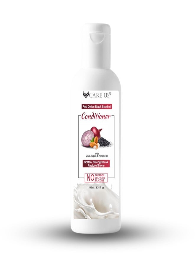CAREUS Care Us Red Onion Hair Conditioner for All Hair Type | Damaged Repairs | With Keratin Protein & Coconut | Makes Hair Silky, Smooth & Strong (100ml) - Image 1