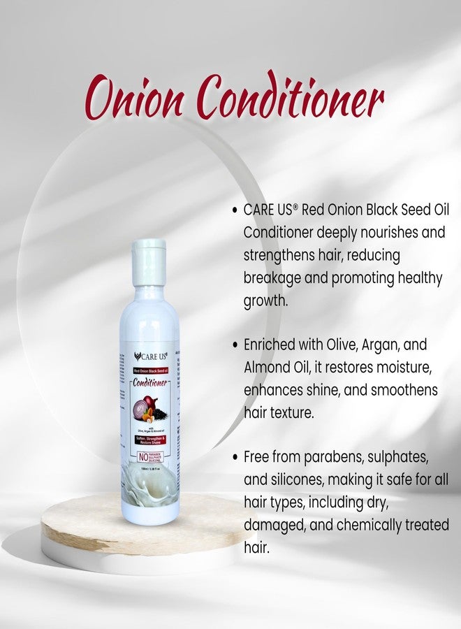 CAREUS Care Us Red Onion Hair Conditioner for All Hair Type | Damaged Repairs | With Keratin Protein & Coconut | Makes Hair Silky, Smooth & Strong (100ml) - Image 5