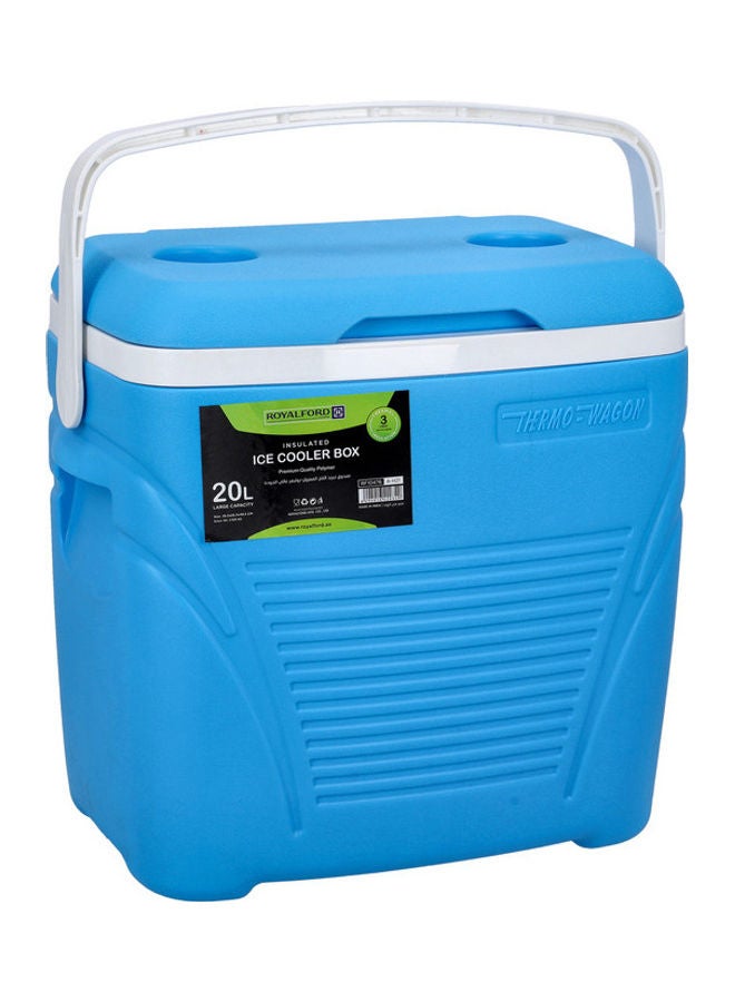 Royalford Insulated Ice Cooler Box Multicolour 39.2X25.7X40.5cm - Image 1