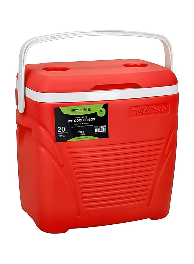 Royalford Insulated Ice Cooler Box Multicolour 39.2X25.7X40.5cm - Image 2