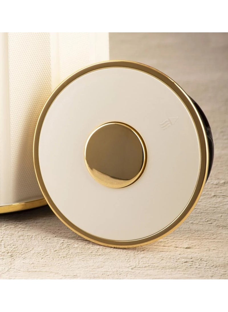 Alsaif Anaqah thermos set for tea and coffee from Al Saif, Pearl/Golden - Image 4