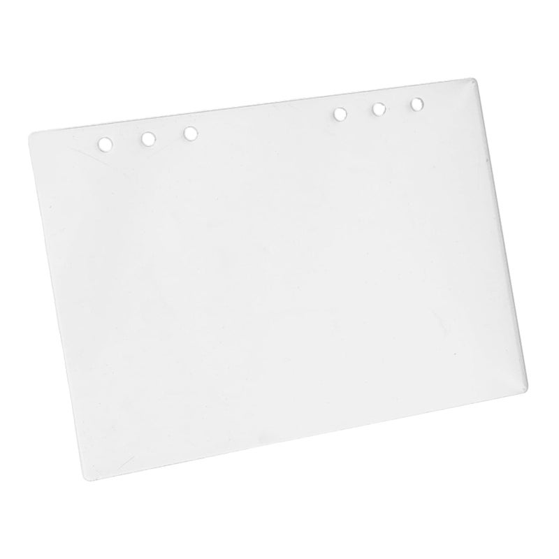 Clear Acrylic Binder Cover Sturdy Replaceable Notebook Jacket For Home Office Journals - Image 2