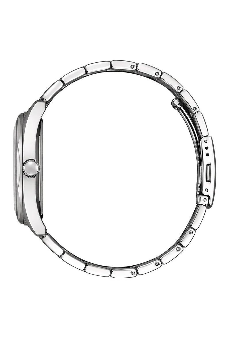 CITIZEN BI5110‑54B Quartz Dress Watch with Ivory Dial, G112 Caliber, Stainless Steel Bracelet Men's Watch - Image 3