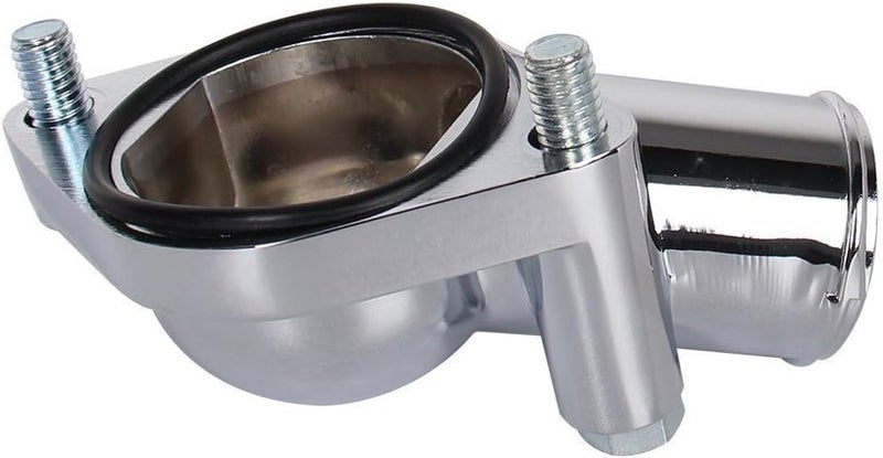 CarBole 21 Degree Chrome Water Neck Thermostat Housing Fit For Chevy V8 5.7L 350 454 Small Big Block - Image 5