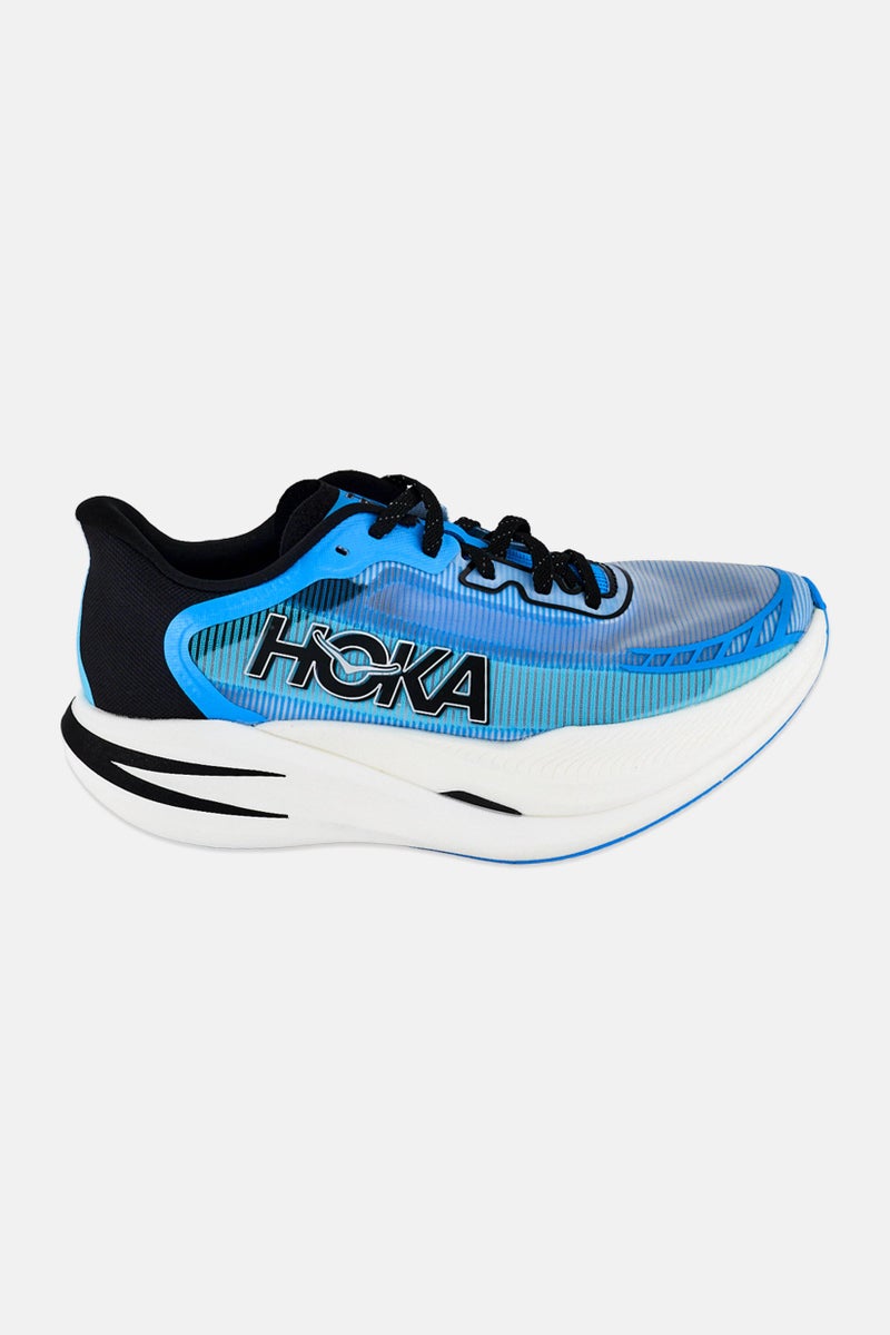 Hoka Men Cielo X1 20 Lace Up Running Shoes, Blue - Image 4