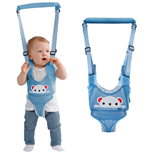 Watolt Baby Walking Harness - Handheld Kids Walker Helper - Toddler Infant Walker Harness Assistant Belt - Child Baby Walk Learning Help Support Assist Trainer Tool - for 7-24 Month Old - Image 1