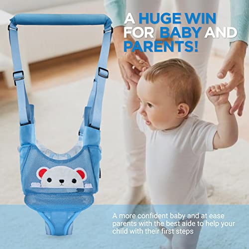 Watolt Baby Walking Harness - Handheld Kids Walker Helper - Toddler Infant Walker Harness Assistant Belt - Child Baby Walk Learning Help Support Assist Trainer Tool - for 7-24 Month Old - Image 5