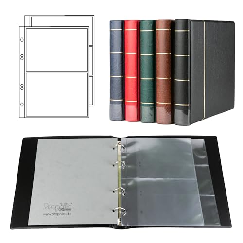 Prophila Collection Prophila banknotes Album with 20 Pockets for 50 banknotes - Image 1