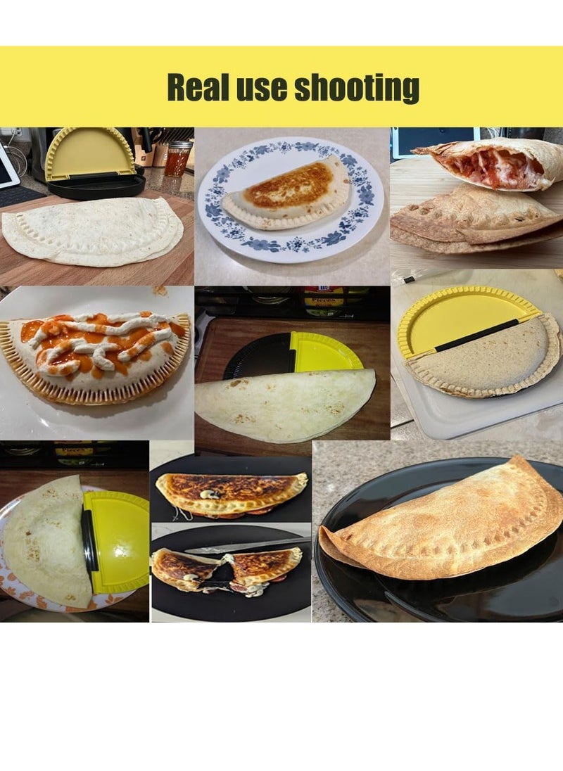 Generic Burrito Size - Create Mess Free Burritos, Calzones, Quesadillas & More - Start Enjoying Tortillas Like You've Never seen Them Before - Tortilla Sealer  - Image 5