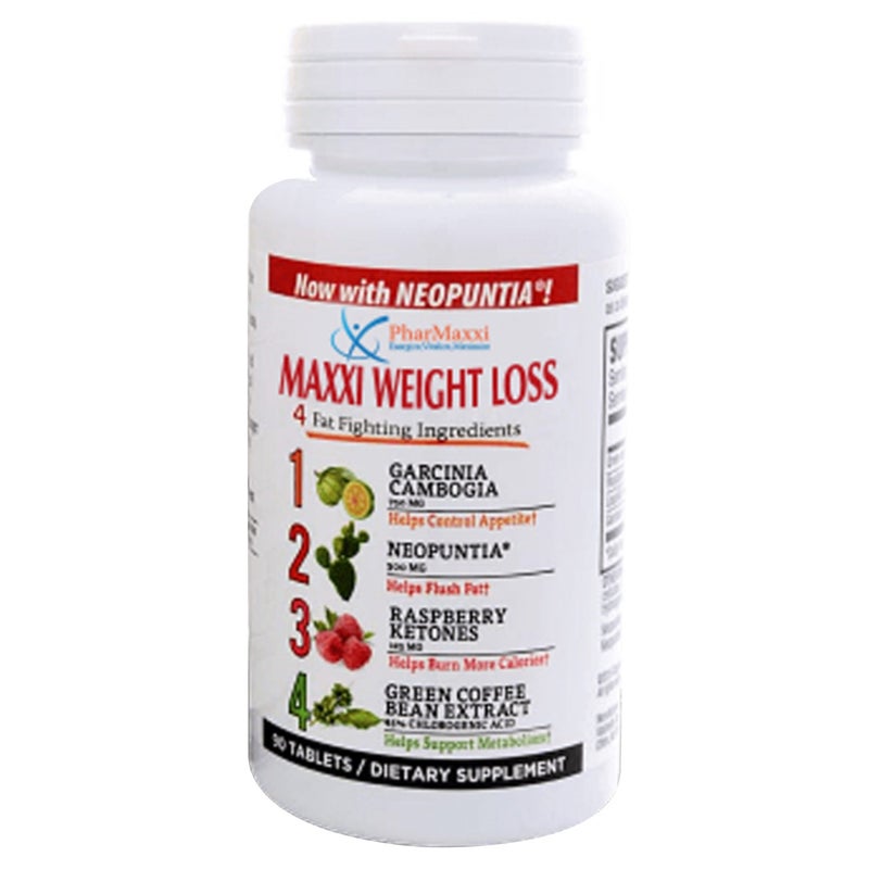 Pharmaxxi Weight Loss 4 Fat Fighting Ingredients Tablets 90's - Image 1