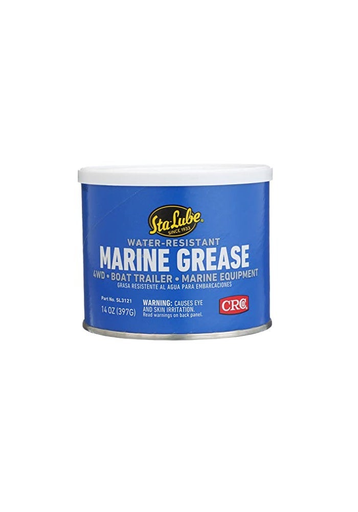Sta-Lube StaLube SL3121 WaterResistant Marine Grease 14 oz Tub Blue - Image 1