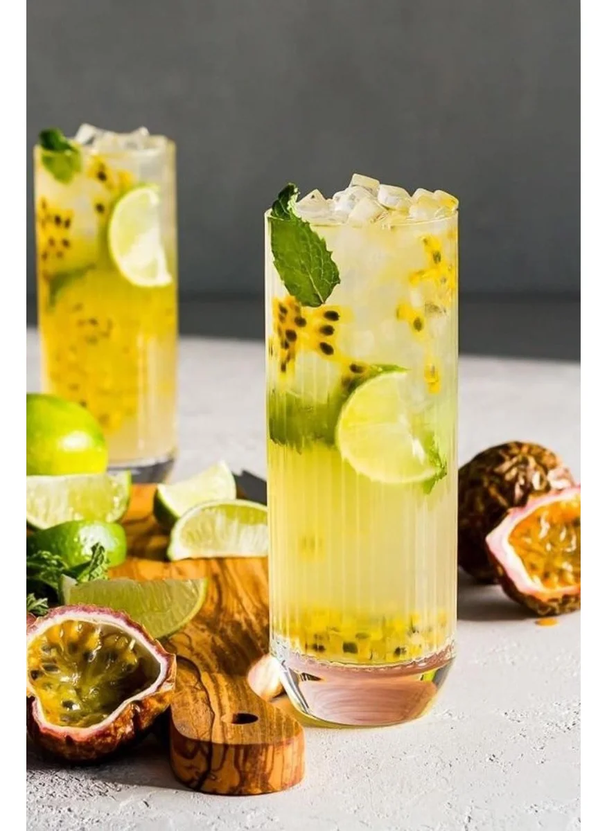 Paşabahçe Nude Glass Big Top 430 cc Soft Drink Glass 4 Pieces 1100886 64162