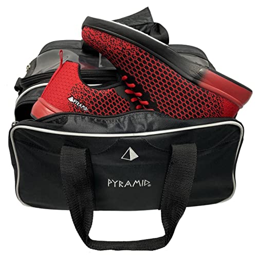 Pyramid Path Double Tote Plus Clear Top Bowling Bag (Holds Shoes) - Image 3