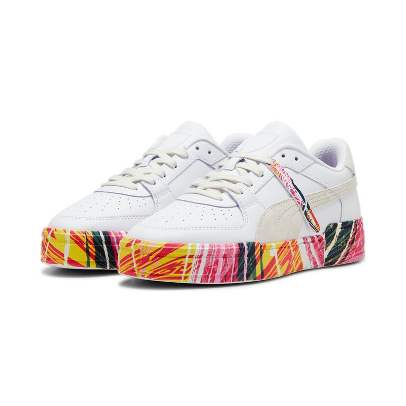 PUMA Scuderia Ferrari CA Pro Mens White Sneakers - Image 2