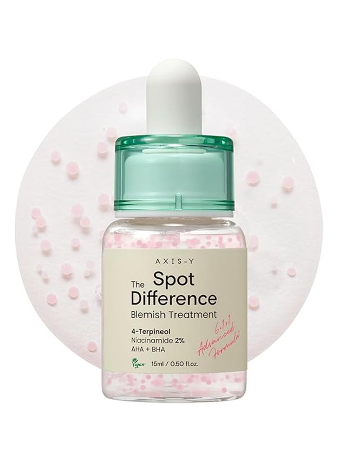 AXIS-Y Spot The Difference Blemish Treatment 15ml / 0.5 fl. oz | Hydrating Gentle Acne Spot Treatment | Acne Care | Korean Skincare - Image 1