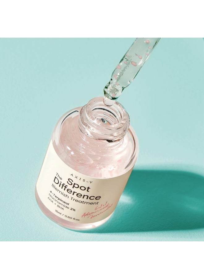 AXIS-Y - Spot The Difference Blemish Treatment 15ml / 0.5 fl. oz | Hydrating Gentle Acne Spot Treatment | Acne Care | Korean Skincare - Image 1
